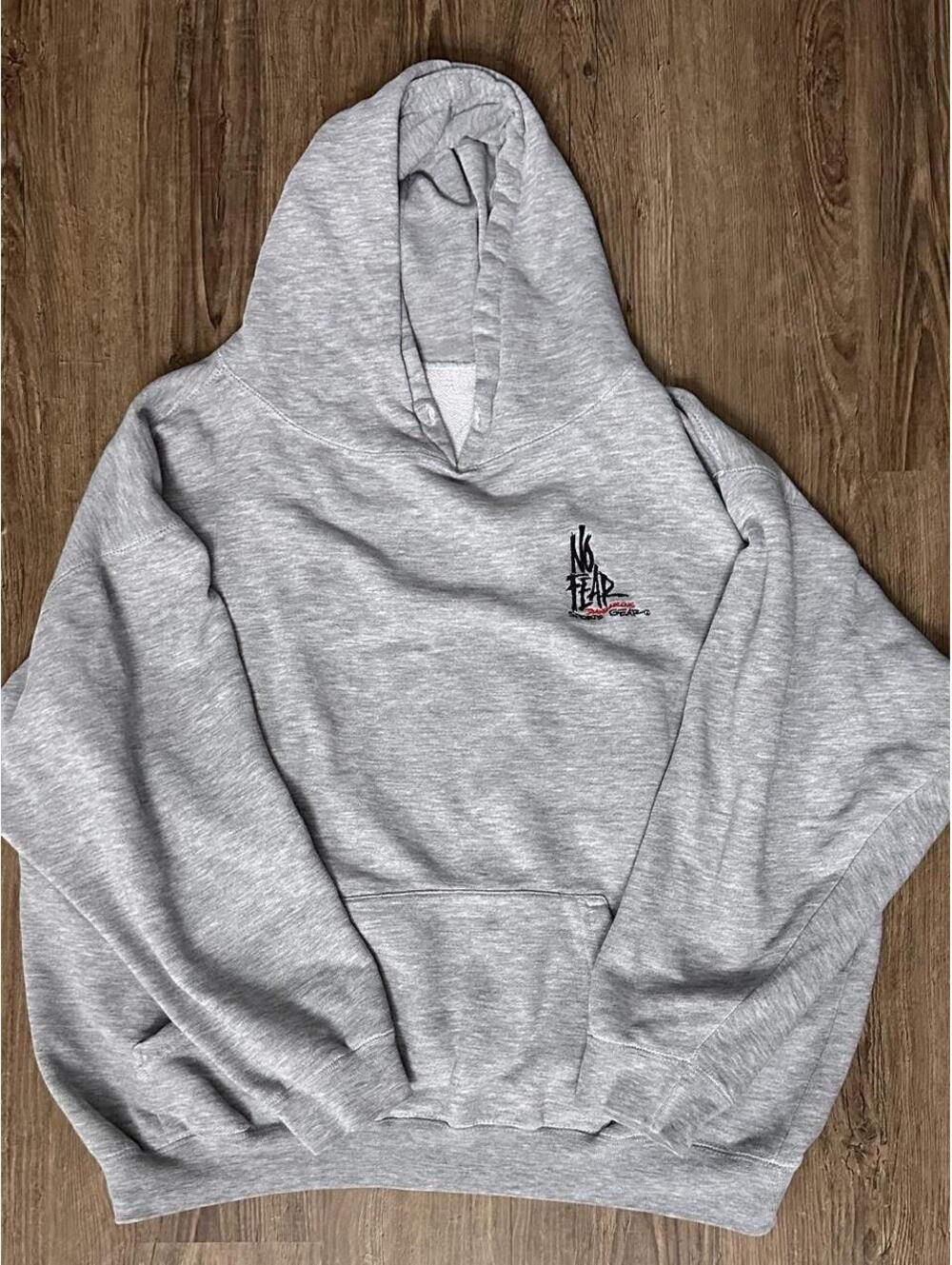 No Fear Men's Grey Hoody